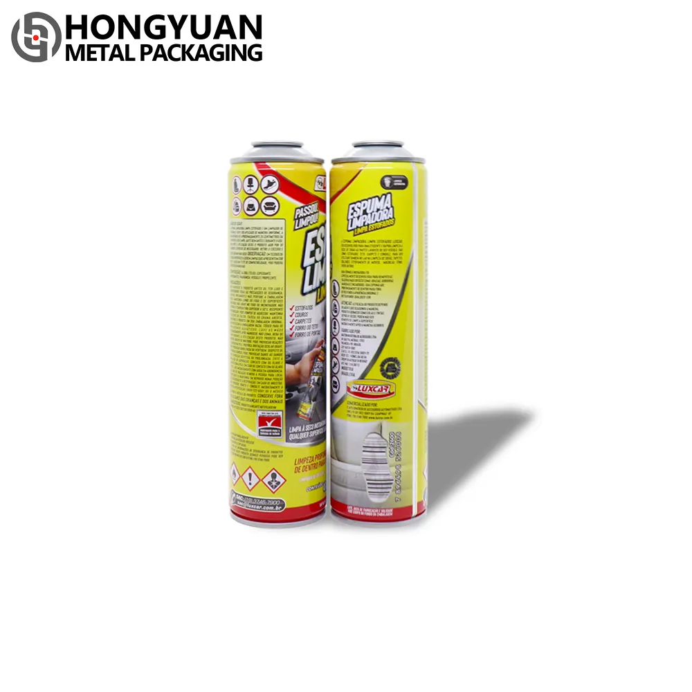 empty metal cans